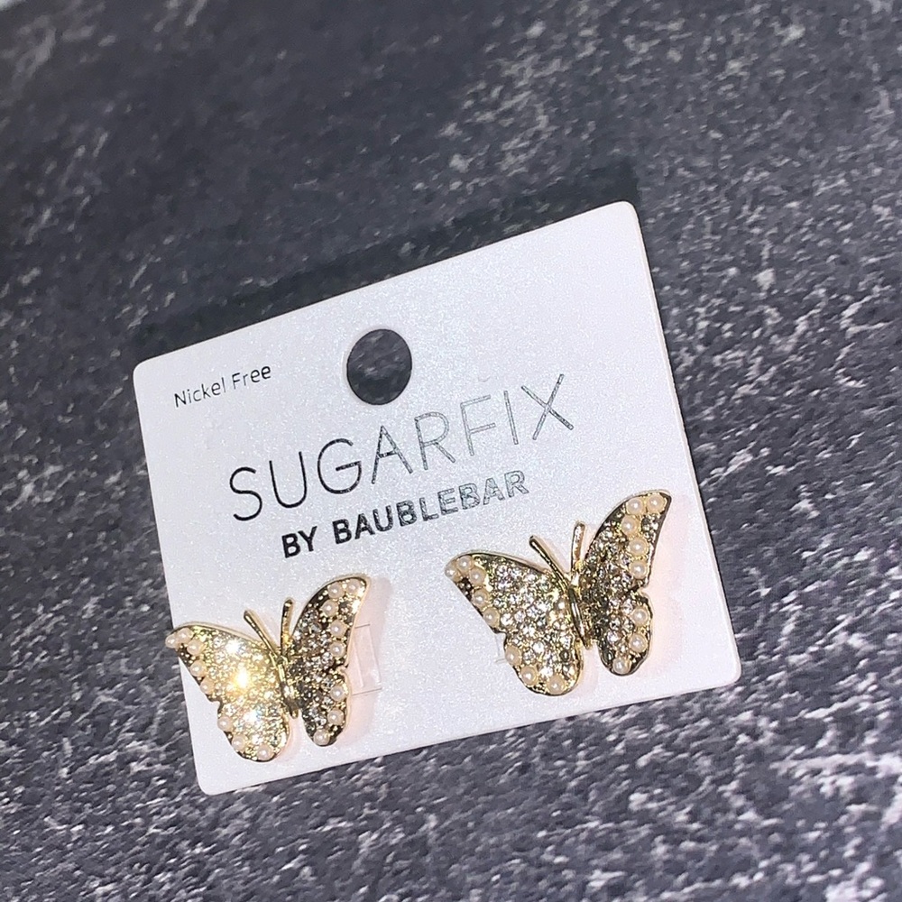 Sugarfix by Baublebar Butterfly Earrings - Picture 5 of 6